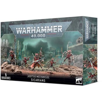 Games Workshop Warhammer 40,000: Adeptus Mechanicus: Sicarians