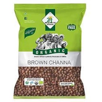 24 Mantra Organic Brown Chana Whole 500g