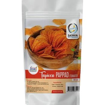 Sathva Tapioca Pappad (Tomato) 150g