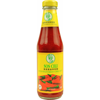 SOS Cili Lotus Vegetarian Chili Sauce 340g
