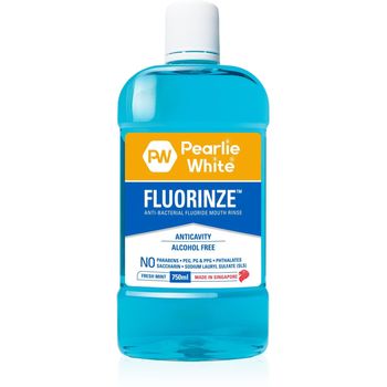 Pearlie White Mouth Rinse Fluorinze Alcohol Mouth Rins