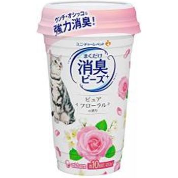 Unicharm Odor Control Beads Cat Litter Deodorizer For Cats Litter Odor Control Soft Pure Floral Fragrance