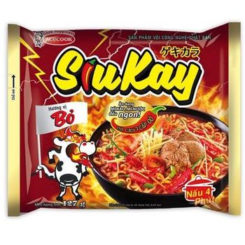 Siu Kay Noodles Beef Flavor 127g