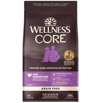 Wellness CORE Grain Free Dog Food Age Advantage Deboned - Turkey Recipe 1.8kg