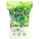 Premier Fresh Wipes 3 in 1 10pcs