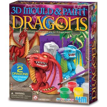 4M 3D Mould & Paint Dragon