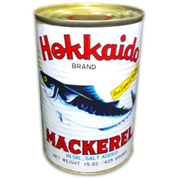 Hokkaido Mackerel In Natural Oil 425g