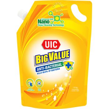 UIC Big Value Liquid Detergent Refill Antibacterial
