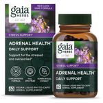 Gaia Herbs - Stress Support, Adrenal Health Daily Support (60 Liquid Phyto-Caps)