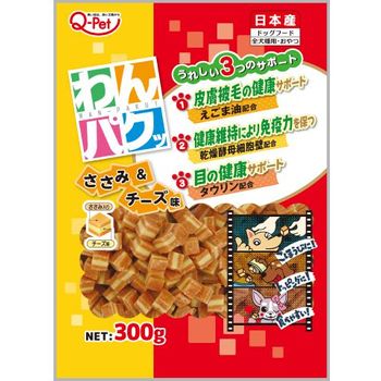 Kyushu Wan Pakkutto Chicken & Cheese Dog Treats 300g