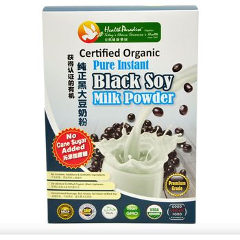 Health Paradise Organic Black Soya Milk Powder 500g