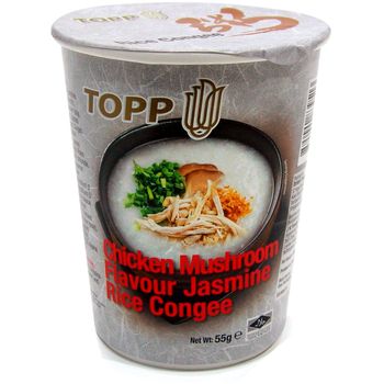 Topp Jasmine Rice Congee Chicken Mushroom 55g