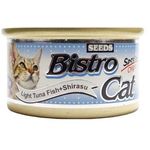Bistro Cat Canned Food Light Tuna Fish And Shirasu 80g