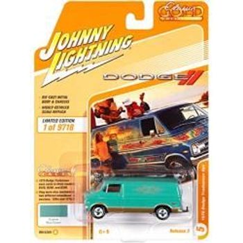 Johnny Lightning 1976 Dodge Tradesman Van Factory Color Jlsp167b