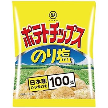 Koikeya Small Bag Potato Chips Glue Salt 28g