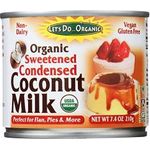 Let's Do Organic Sweetened Condensed Coconut Milk 210g