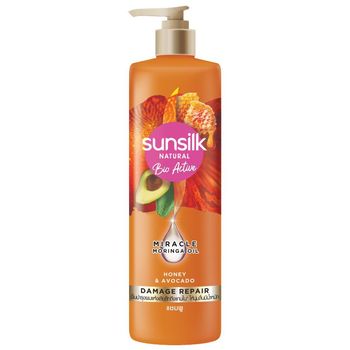 Sunsilk Natural Bio Active Honey And Avocado Shampoo 380ml