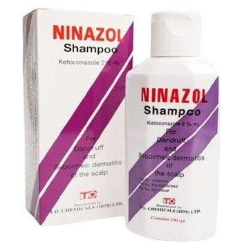 Ninazol Hair Shampoo Anti Dandruff Itchy Scalp 100ml