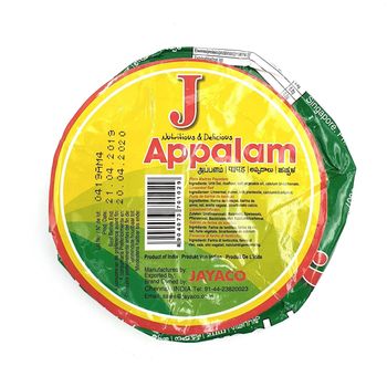 Jayaco Appalam Snack 140g