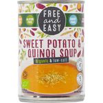 Free & Easy Organic Low Salt Sweet Potato And Turmeric Soup
