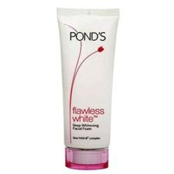 Ponds Flawless White Facial Foam 100g Pack Of 2