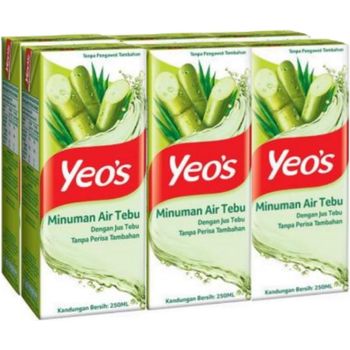 Yeo's Sugar Cane Drink 6pcs 250ml