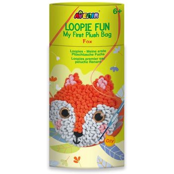Avenir Loopie Fun My First Plush Bag Fox