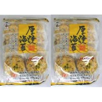 Want Want Seaweed Rice Crackers 160g