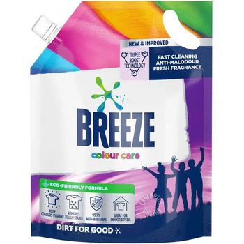 Breeze Detergent Liquid Color Care Refill Pack 1.8kg