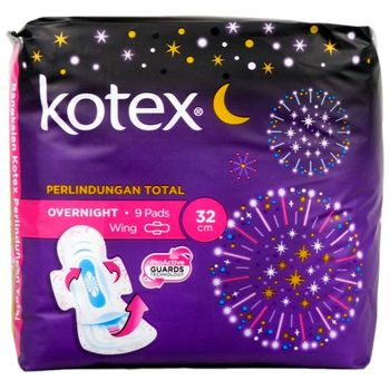 Kotex Betel Leaf Overnight Wing 32 Cm Contents 9
