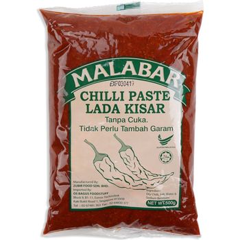Malabar Chilli Paste Lada Kisar 200g