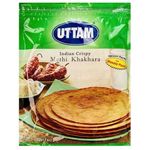 Uttam Indian Crispy Methi Khakhra 200g