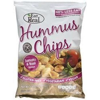 Eat Real Hummus Chips Tomato Basil 135g