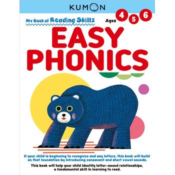 Kumon My Book Of Reading Skills Easy Phonics