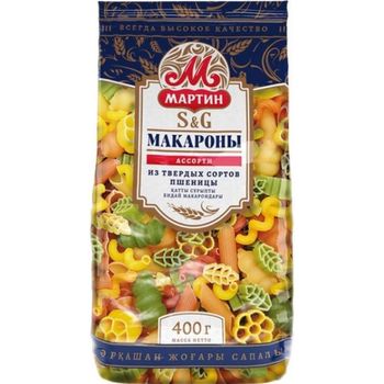 Martin Pasta Zhelaevsky Multicolored Assorted 400g