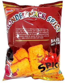 Monde Snack Spicy Spick Tomat 30g