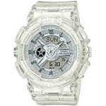 Casio Baby-g Ba-110cr-7adr Digital Quartz White Resin Women Watch