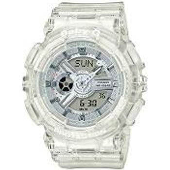 Casio Baby-g Ba-110cr-7adr Digital Quartz White Resin Women Watch