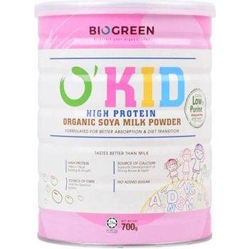 Biogreen O'kid High Protein Organic Soy Milk 700g