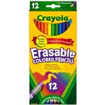 Crayola Erasable Color Pencil Set 3.3mm 12 Pack