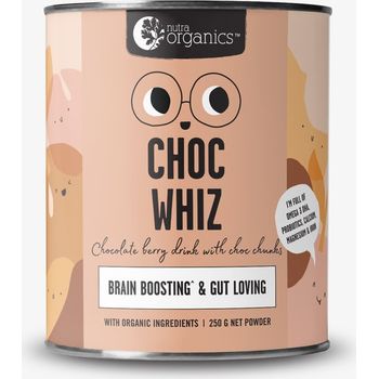 Nutra Organics Super Food Kids Choc Whiz 250g