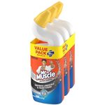 Mr Muscle Toilet Cleaner Extra Power 3pcs x 500ml