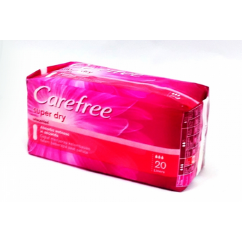 Carefree Super Dry Unscented Pantyliners 20 Liners