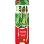 Colgate ZigZag Neem Medium Bristle Toothbrush 3pcs(bundle of 2)