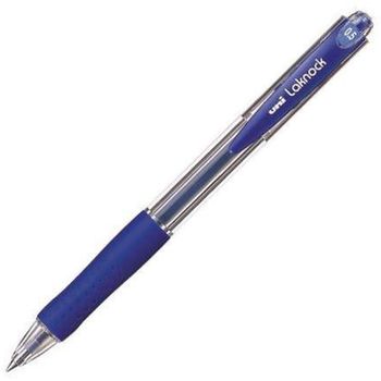 Uni Laknock Ballpoint Pen 05mm Blue