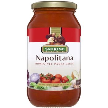 San Remo Napolitana Pasta Sauce 500g
