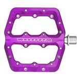 Wolf Tooth Waveform Aluminum Pedals Ultraviolet Large