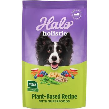 HALO Holistic Adult Dog Vegan Plant-Based Recipe With Superfoods 1.6kg