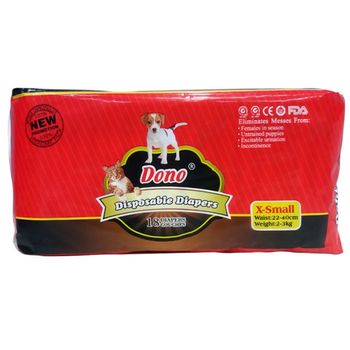 Dono Disposable Pet Diaper Extra Small 3kg
