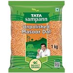 Tata Sampann Unpolished Masoor Dal Split 1kg